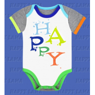 H-9022 "HAPPY", боди для мальчика H-9022 "HAPPY", боди для мальчика